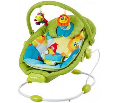 Balansoar muzical copii LCP BR245 039 Green - Baby Mix - Baby Mix