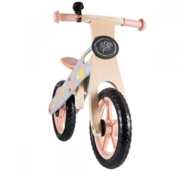 Bicicleta din Lemn Fara Pedale Casper - Lionelo - Pink - Lionelo