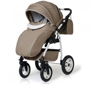 Carucior Copii 3 in 1 Germany - MyKids - Crem - Alb - MyKids