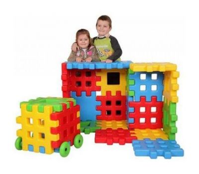 Set de constructie gigant Educational Blocks - Super Plastic Toys - Super Plastic Toys