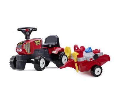 Tractoras Baby Power Master cu Remorca - Falk