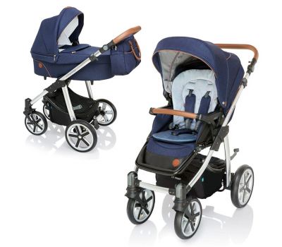 Carucior 2 in 1 Dotty Deep Ocean - Baby Design - Baby Design