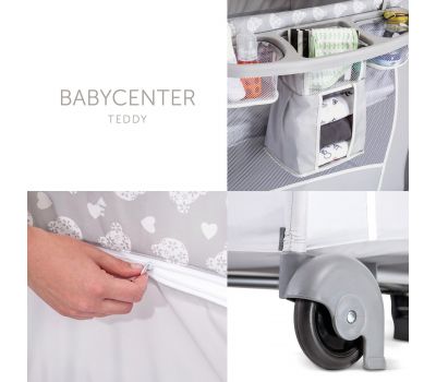 Pat Voiaj Babycenter Teddy Grey - Hauck - Hauck