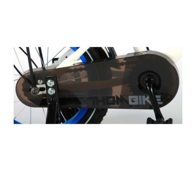 Bicicleta pentru baieti 14 inch partial montata Thombike Alb cu Albastru - Volare - Volare