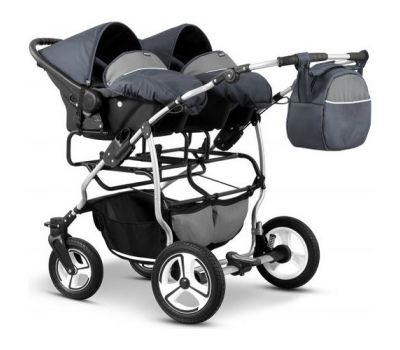 Carucior pentru Gemeni Twin 3 in 1 T-06 - Mikado - Mikado