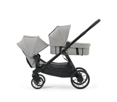 Carucior gemeni City Select Lux Slate sistem 2 in 1 - Baby Jogger - Baby Jogger