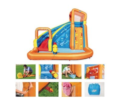 Centru de joaca gonflabil cu apa Turbo Splash Mega Water Park Bestway 53301 - BestWay