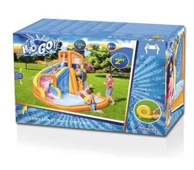 Centru de joaca gonflabil cu apa Turbo Splash Mega Water Park Bestway 53301 - BestWay