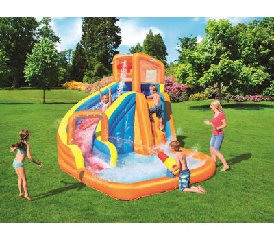 Centru de joaca gonflabil cu apa Turbo Splash Mega Water Park Bestway 53301 - BestWay