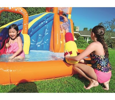 Centru de joaca gonflabil cu apa Turbo Splash Mega Water Park Bestway 53301 - BestWay