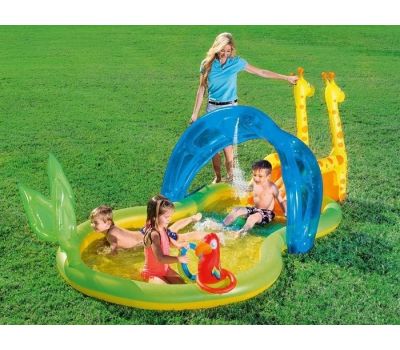 Piscina gonflabila pentru copii Bestway Giraffe 338 x 167 x 129 cm - BestWay