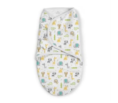 Swaddle Me - Sistem de infasare Safari Excursion, 0-3 luni - Summer Infant