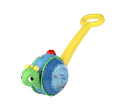 Bright Starts - Jucarie 2 in 1 Roll & Glow Snail - Bright Starts