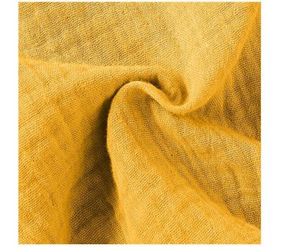 Paturica bebe de vara din muselina dubla 100x70 cm Kidizi Dark Yellow - Kidizi